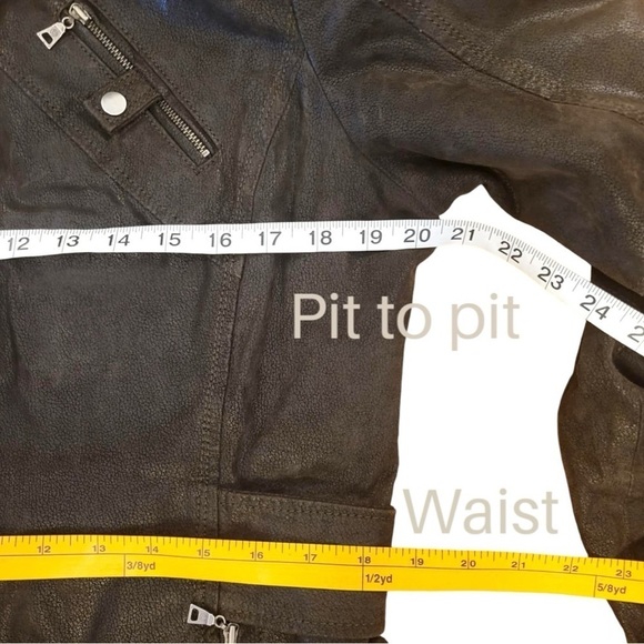 Danier Insulated Leather Jacket in Brown - Picture 6 of 16